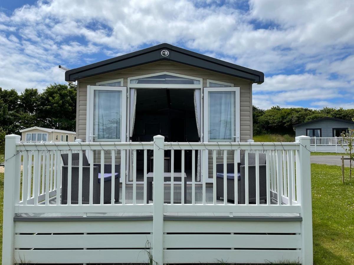 Luxury Caravan Cornwall Sleeps 4 Countryside View St Austell Esterno foto